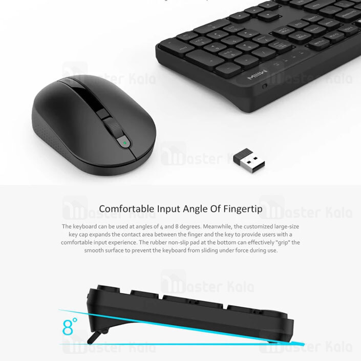 موس و کیبورد وایرلس شیائومی Xiaomi MIIIW Wireless Keyboard and Mouse Set MWWC01